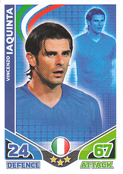 Vincenzo Iaquinta Italy 2010 World Cup Match Attax #142